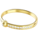 Swarovski Numina bangle - Gold/Transparent