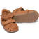 Pom Pom Starters Two Velcro Sandal - Camel