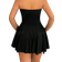 Shein SXY Women'S Off-Shoulder Short Dress With Ruffle Hem