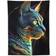 Joint Gou Cool Cat Tapestry Multicolor Wall Decor 30x40"