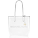 Michael Kors The Large Clear Vinyl Tote Bag - Optic White