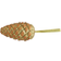 Europalms Pinecone Gold/Bronze Weihnachtsbaumschmuck 18cm