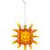 Alessi Sunflake Multicolored Christmas Tree Ornament 3.9"