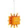 Alessi Sunflake Multicolored Christmas Tree Ornament 3.9"