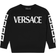 Versace Kid's Greca Logo Sweatshirt - Black