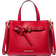 Michael Kors Emilia Small Pebbled Leather Satchel - Bright Red