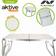 Folding table Active Cream 60x25x40cm