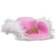 Doggy Parton Cowgirl Dog Hat with Tiara Pink