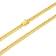 Nuragold Miami Cuban Link Chain Necklace 7.5mm - Gold