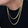 Nuragold Miami Cuban Link Chain Necklace 7.5mm - Gold