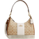 Coach Teri Hobo Bag In Signature Canvas - Im/Light Khaki/Chalk Lt Saddle