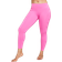 Nike Women's Go Firm-Support High-Waisted 7/8 Leggings with Pockets - Playful Pink/Black