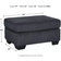 Ashley Altari Grey Foot Stool 19"