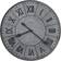 Howard Miller Manzine Grey Wall Clock 32"