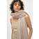 White + Warren Cashmere Travel Wrap Scarf One Size Sand Wisp Heather