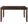 Red Barrel Studio Butterfly Leaf Espresso Dining Table 54x36.5"