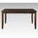 Red Barrel Studio Butterfly Leaf Espresso Dining Table 54x36.5"