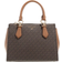 Michael Kors Marilyn Medium Handle Bag With Logo - Brn/Acor Br