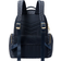 Michael Kors Prescott Large Signature Logo Print Woven Backpack - Admiral/Pale Blue