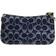 Coach Penn Shoulder Bag In Signature Denim - Brass/Blue