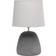 Simple Designs LT2058-GRY Gray Table Lamp 16.5"