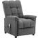 vidaXL Massage Recliner Light Gray