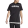 Adidas Essentials Single Jersey Linear Embroidered Logo Tee - Black