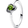 Pandora August Spring Eternity Circle Ring - Silver/Green