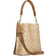 Coach Mollie Bucket Bag 22 In Signature Canvas - Gold/Lt Khaki/Lt Saddle