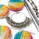 DIY Mixed Stone Chip Beads Finger Ring Making Kit