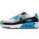 Nike Air Max 90 GS - White/Blue Lightning/Black/Blue Lightning