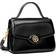 Tory Burch Small Robinson Spazzolato Top Handle Bag - Black