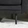 Venture Home Boom Black Sofa 201cm Zweisitzer