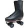 Chicago Men's Premium Lifestyle Leather and Suede Lined Quad Rink Roller Derby Skate - Black