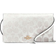 Coach Anna Foldover Clutch Crossbody In Signature Canvas - Gold/Chalk/Glacierwhite