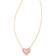 Kendra Scott Ari Heart Pendant Necklace - Gold/Opal