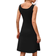 Herou Women's Summer A-Line Flare Sun Dresses - Black