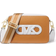 Michael Kors Jet Set Medium Camera Bag with Webbing Strap - Pale Peanut