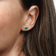 Pandora May Birthstone Eternity Circle Stud Earrings - Silver/Green