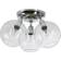 Belid P2010 Gloria Chrome/Clear Takplafond 33cm