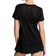 Pink Soft Seamless Short-Sleeve Sport T-shirt - Black