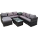 Fimous 7-seater Lounge-Set, 2 Bord inkl. 2 Soffor