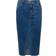 Only Curvy Denim Skirt - Blue/Medium Blue Denim