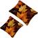 Shrapnel Pouch Thanksgiving Leaves Pocket Cosmetic Bag 2-pack - Multicolour