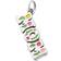 James Avery Beautiful Mom Charm - Silver/Multicolor