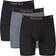 Hanes Ultimate Total Support Pouch Big Boxer Brief 3-pack - Black/Grey