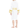 Versace Unisex Barocco Sleeve Robe - White
