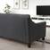 Ikea Froslov Hyllie Dark Grey Sofa 227cm 3-Sitzer