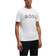 BOSS Cotton-Jersey Regular-Fit T-shirt with Mesh Logo - White