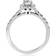 Pompeii3 Cushion Halo Engagement Ring - White Gold/Diamonds